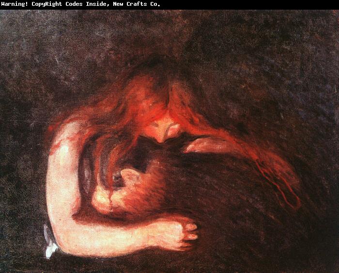 Edvard Munch The Vampire